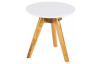Přístavný stolek Dakota 32 cm, bílý