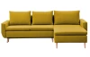 Rohová sedací souprava Enjoy, žlutá látka
