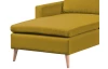 Rohová sedací souprava Enjoy, žlutá látka