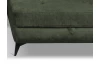 Rohová sedací souprava Sergio, mechově zelená látka, pravý roh