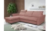 Rohová sedací souprava Star, starorůžová látka