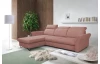 Rohová sedací souprava Star, starorůžová látka