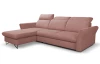 Rohová sedací souprava Star, starorůžová látka