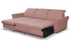 Rohová sedací souprava Star, starorůžová látka