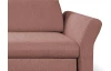 Rohová sedací souprava Star, starorůžová látka