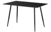 Jídelní stůl Agne 120x80 cm, černý mramor