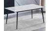 Jídelní stůl Danny 160x90 cm, imitace bílého mramoru