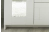 Šatní skříň se zrcadly Leporolo 156 cm, bílá mat