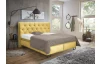 Postel Amy 180x200 cm, žlutá látka