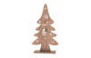 Vánoční dekorace dřevěný stromeček, 28 cm