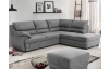 Rohová sedací souprava Nebolo, holubí šedá látka, pravý roh