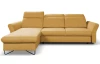 Rohová sedací souprava Star, kurkumově žlutá látka
