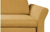Rohová sedací souprava Star, kurkumově žlutá látka