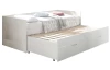 Rozkládací postel se zásuvkami Leporolo 90x200 cm, bílá mat