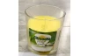 Svíčka proti hmyzu Citronella, žlutá