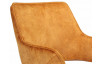 Jídelní židle Hudson, žlutá látka