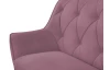 Dvoumístní pohovka Ludwik, starorůžová látka