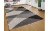 Koberec Thales 120x160 cm, šedá abstrakce
