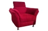 Křeslo Avignon, červená látka