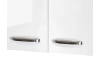 Horní kuchyňská skříňka Valero H100, dub sonoma/bílý lesk,šířka 100 cm