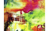 Koberec Belis 80x150 cm, barevný abstraktní motiv