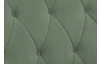 Dvoumístní pohovka Ludwik, olivově zelená látka