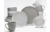 Jídelní servis (16 dílů) Stockholm, písková/taupe
