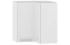 Horní rohová kuchyňská skříňka One EH65RL, bílý lesk, šířka 65 cm