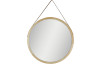 Závěsné zrcadlo Tiara 55 cm, dřevo