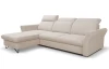 Rohová sedací souprava Star, světle béžová látka