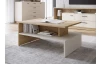 Konferenční stolek Meolo, dub cremona/béžový kašmír