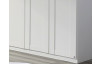 Šatní skříň Rosenheim, 181 cm, bílá