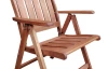 Polohovatelné zahradní křeslo Dynasty, tropické dřevo