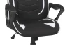 Kancelářské křeslo Game Rocker, černé/bílé