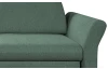 Rohová sedací souprava Star, smrkově zelená látka