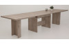 Rozkládací jídelní stůl (5 šířek) Lia 160x90 cm, pískový dub