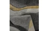 Koberec Diamond Deluxe 120x170 cm, šedo-zlaté vlny