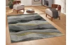 Koberec Diamond Deluxe 120x170 cm, šedo-zlaté vlny