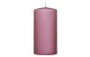 Válcová svíčka růžová, 12 cm