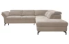 Rohová sedací souprava Colby, béžová látka, pravý roh