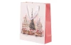 Vánoční dárková taška Vánoční trh, velikost M