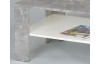 Konferenční stolek Joker, beton/bílá