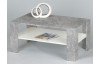 Konferenční stolek Joker, beton/bílá