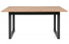 Rozkládací jídelní stůl Denver 160x90 cm, dub artisan/antracit