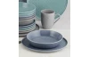 Jídelní servis (24 dílů) Modena, šedá/modrá/mentolová