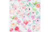 Ubrus Akvarel květiny, 80x80 cm