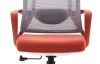 Kancelářská židle Sindibad, šedá/oranžová
