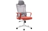 Kancelářská židle Sindibad, šedá/oranžová