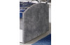 Postel Winnie 90x200, šedý beton/bílá