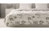Přehoz na postel Fleur 220x240 cm, bílý